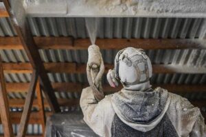 Insulating a pole barn